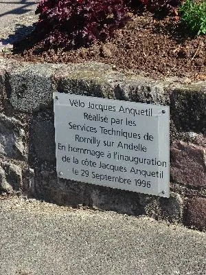 Côte Jacques Anquetil à Romilly-sur-Andelle