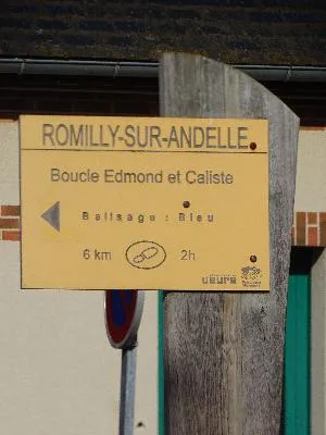 Boucle Edmond et Caliste à Romilly-sur-Andelle