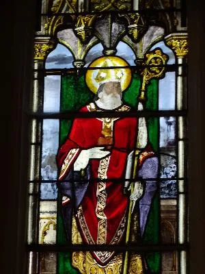 Vitrail Baie I dans l'Église Notre-Dame de Pîtres