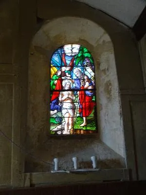 Vitrail baie 11 dans l'Église Notre-Dame de Buis-sur-Damville