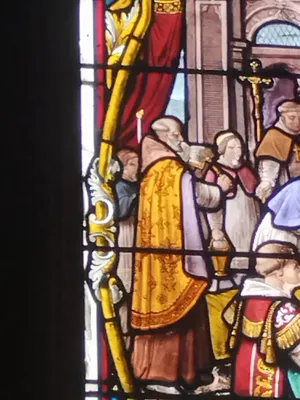 Vitrail Baie 0 dans l'Église Saint-Evroult de Damville