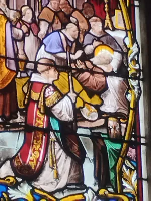 Vitrail Baie 0 dans l'Église Saint-Evroult de Damville