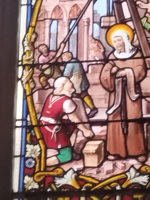 Vitrail Baie 2 dans l'Église Saint-Evroult de Damville