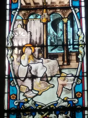 Vitrail Baie 3 dans l'Église Saint-Evroult de Damville