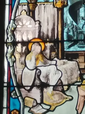 Vitrail Baie 3 dans l'Église Saint-Evroult de Damville