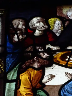 Vitrail Baie 17 : La Passion dans l'Église Saint-Martin à Nonancourt