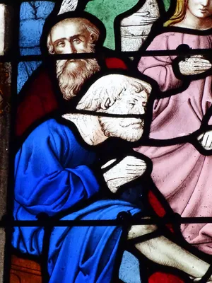 Vitrail Baie 17 : La Passion dans l'Église Saint-Martin à Nonancourt