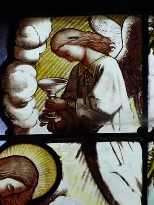 Vitrail Baie 17 : La Passion dans l'Église Saint-Martin à Nonancourt