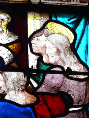 Vitrail Baie 19 : La Passion dans l'Église Saint-Martin à Nonancourt