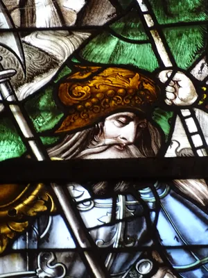 Vitrail Baie 104 : La Résurrection dans l'Église Saint-Martin à Nonancourt