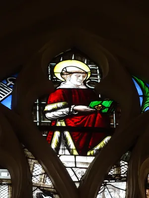 Vitrail Baie 104 : La Résurrection dans l'Église Saint-Martin à Nonancourt