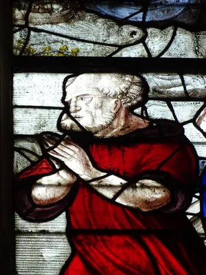 Vitrail Baie 110 : La Pêche miraculeuse dans l'Église Saint-Martin à Nonancourt