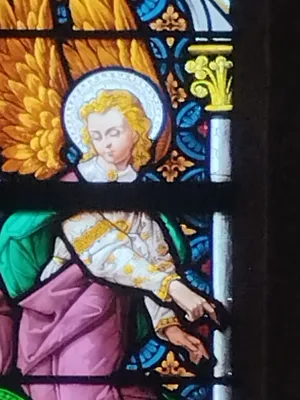 Vitrail Baie 13 dans l'Église Saint-Ouen à Routot