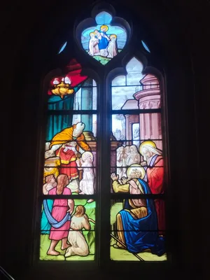 Baie 15 : Présentation de la Vierge au Temple