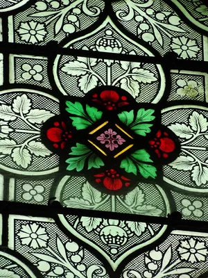 Vitrail Baie 3 dans l'Église Saint-Germain à Heuqueville