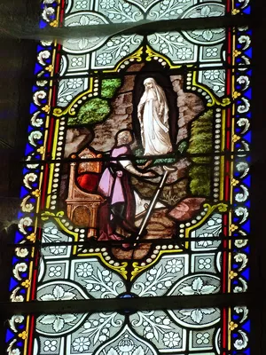 Vitrail Baie 4 dans l'Église Saint-Germain à Heuqueville