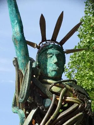 Statue de la liberté à Val-de-Reuil