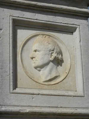 Statue Marc Isambart Brunel à Hacqueville