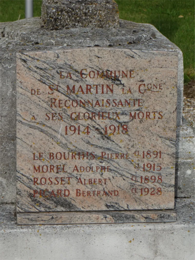Monument aux morts de Saint-Martin-la-Campagne