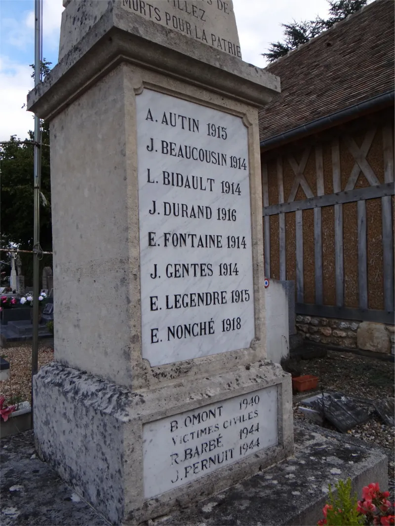 Monument aux morts de Villez-sur-le-Neubourg