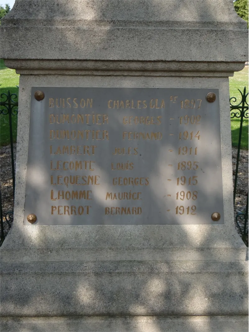 Monument aux morts du Tremblay-Omonville