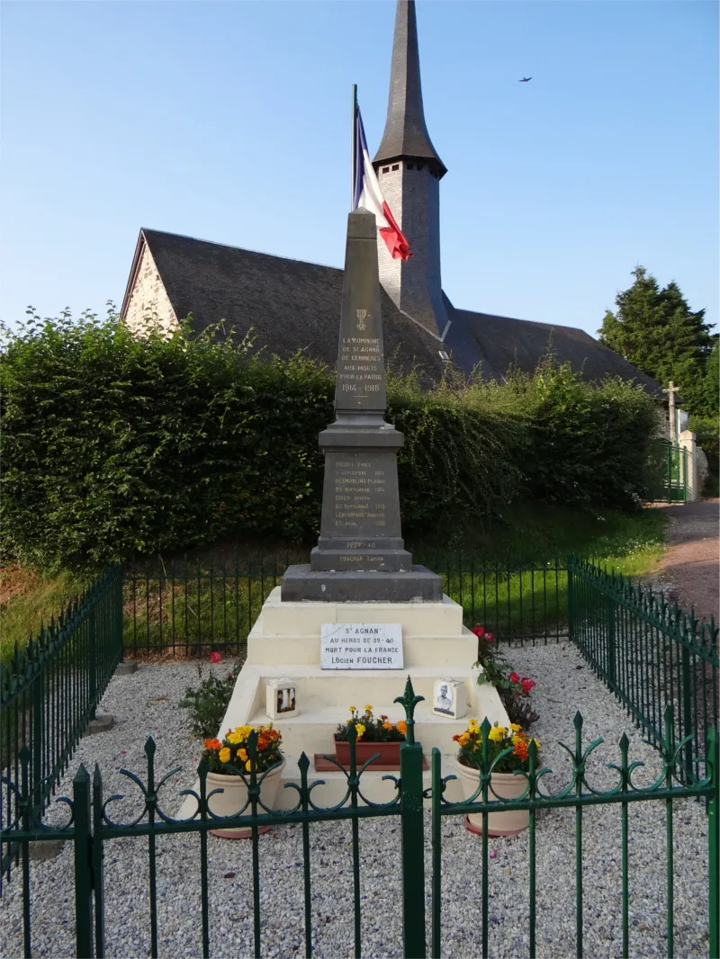 Monument aux morts de Saint-Agnan-de-Cernières