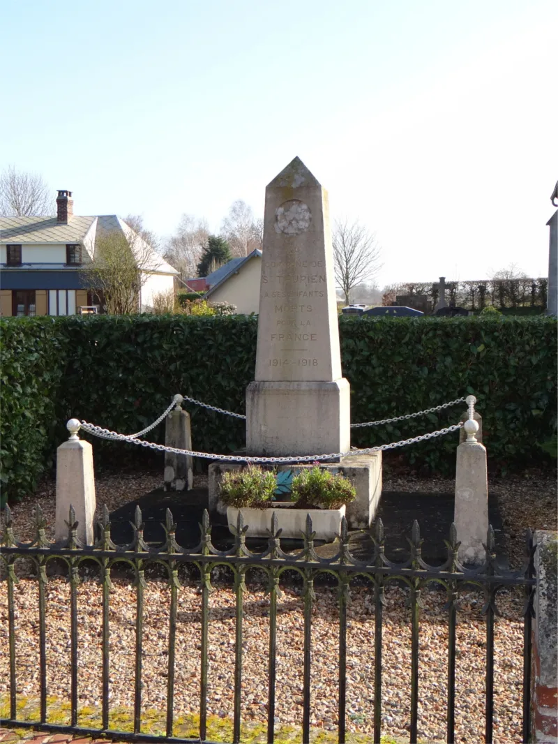 Monument aux morts de Saint-Thurien