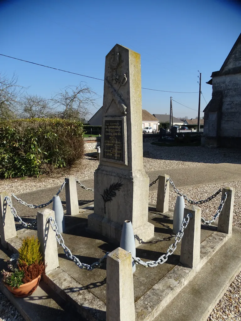 Monument aux morts de Cauverville-en-Roumois