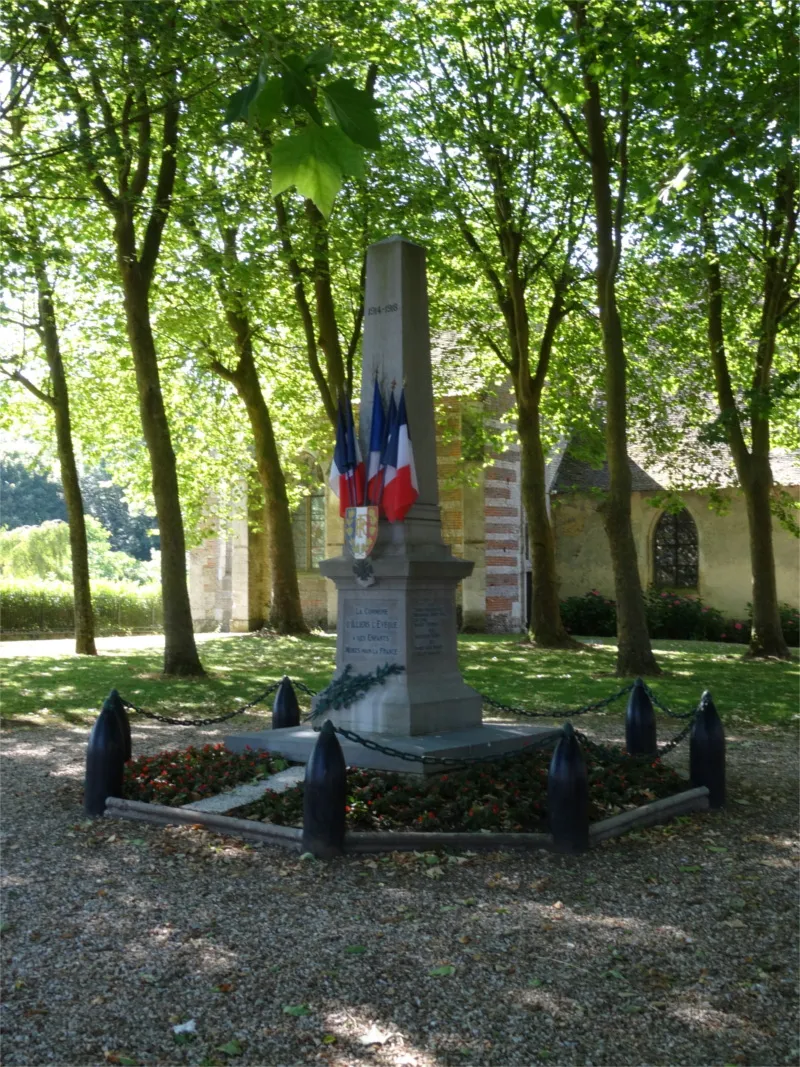 Monument aux morts d'Illiers-l'Évêque