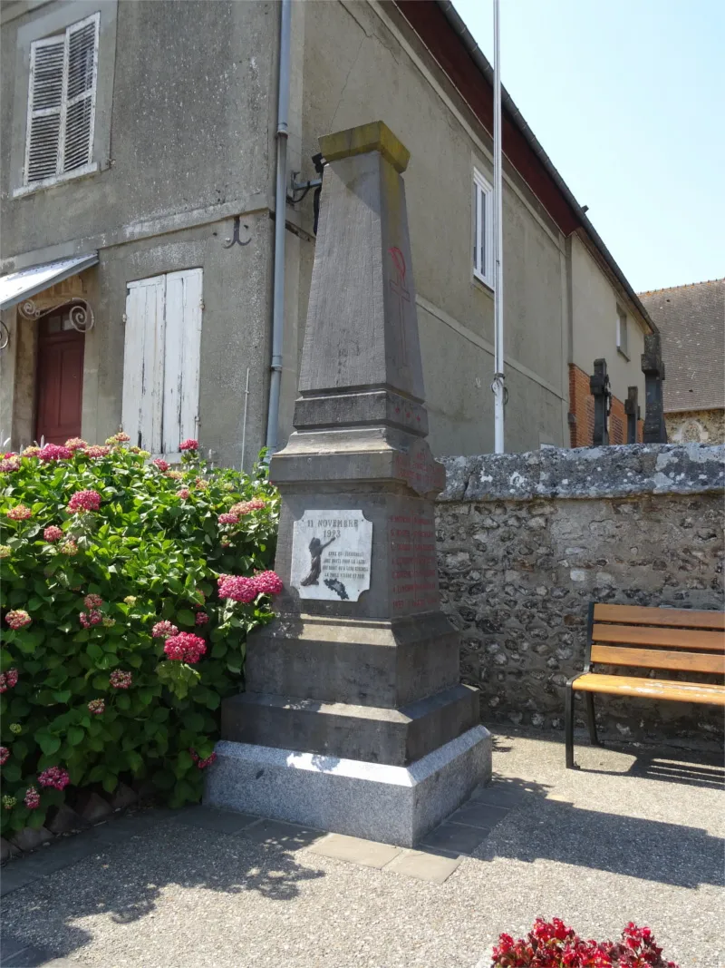Monument aux morts de Saussay-la-Campagne