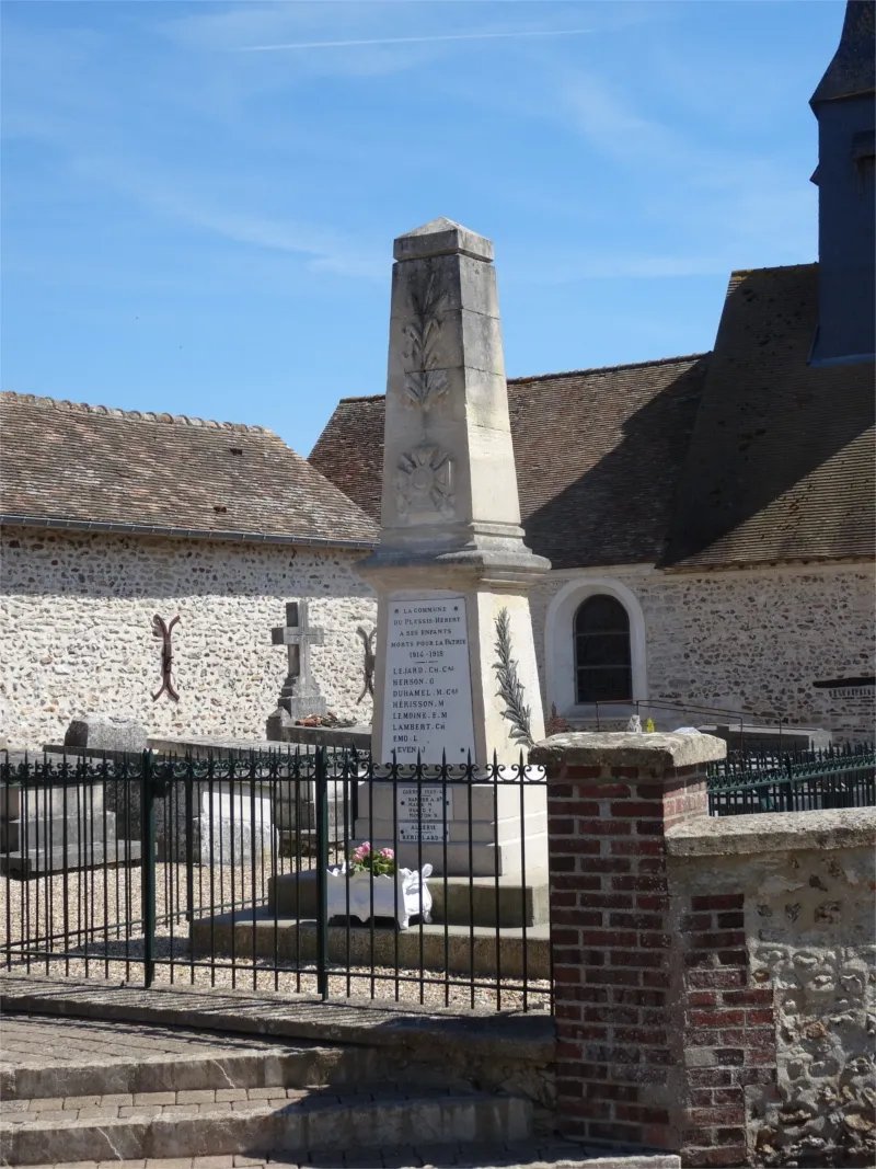 Monument aux morts du Plessis-Hébert