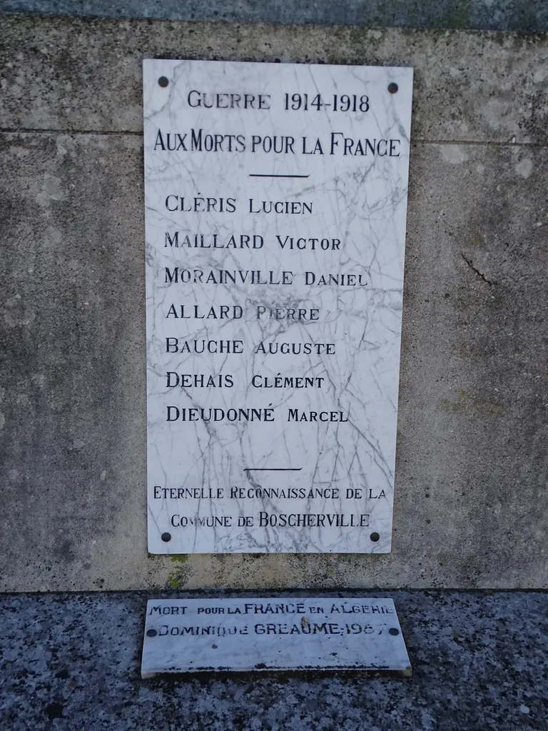 Monument aux Morts de Bourgtheroulde-Infreville