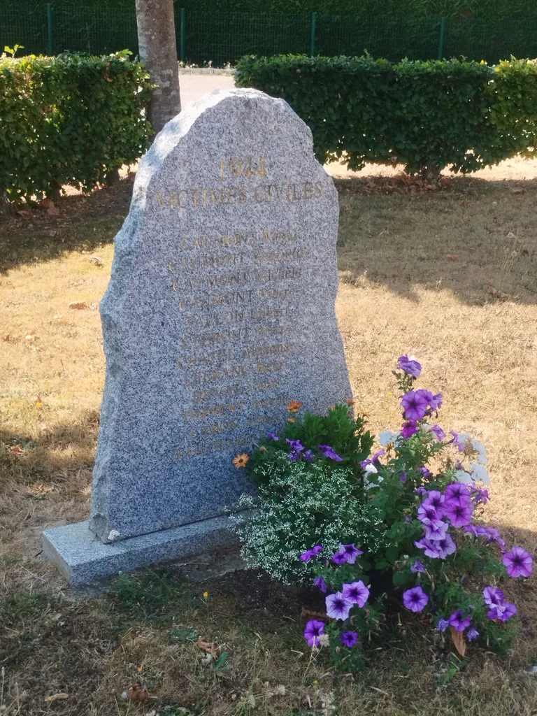 Stèle aux victimes civiles de Routot