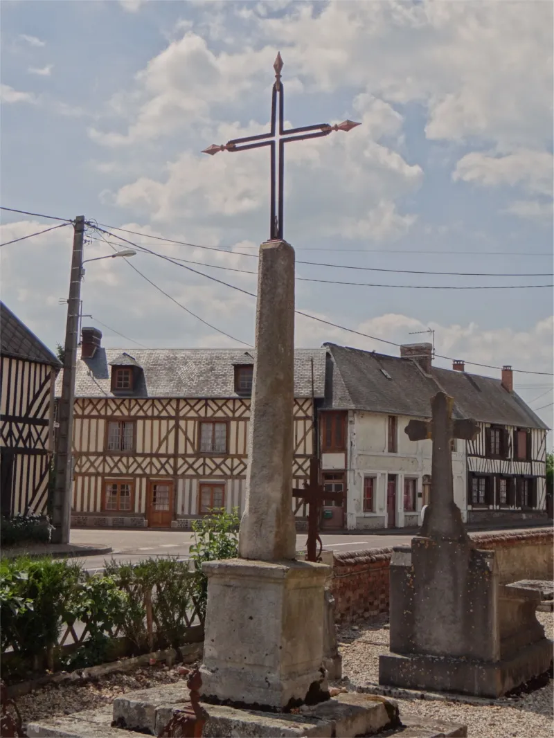 Calvaire du cimetière de Saint-Aubin-du-Thenney