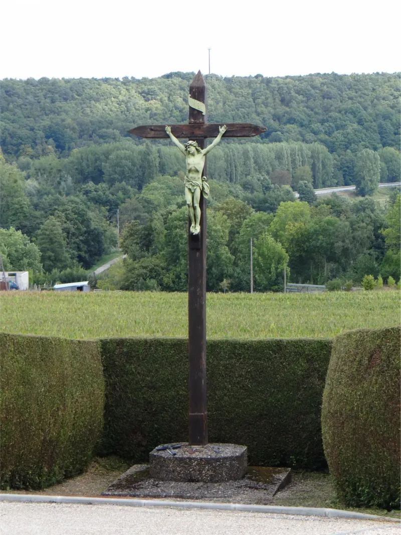 Calvaire du cimetière de Fontaine-la-Soret