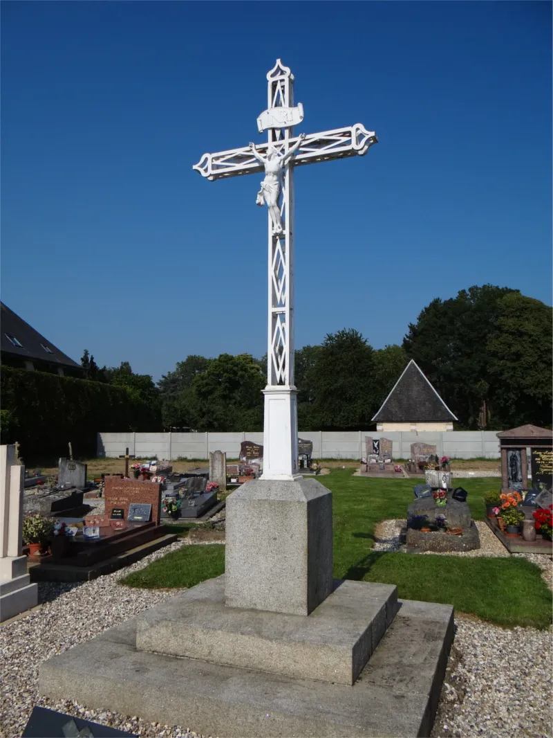 Calvaire du cimetière de La Haye-de-Calleville