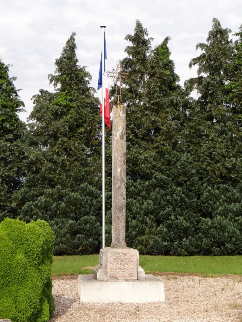 Calvaire Monument aux morts de Saint-Martin-la-Campagne