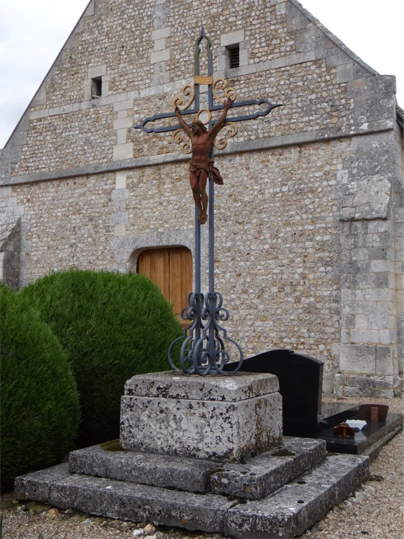 Calvaire de l'église de Sainte-Opportune-du-Bosc