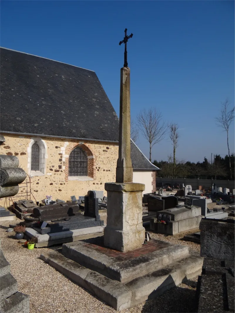 Calvaire du cimetière de Caorches-Saint-Nicolas