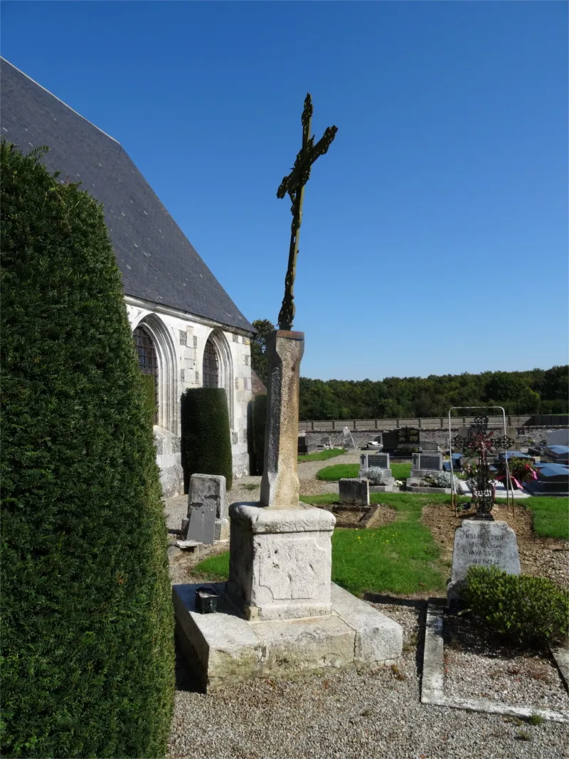 Calvaire du cimetière de Saint-Aubin-des-Hayes