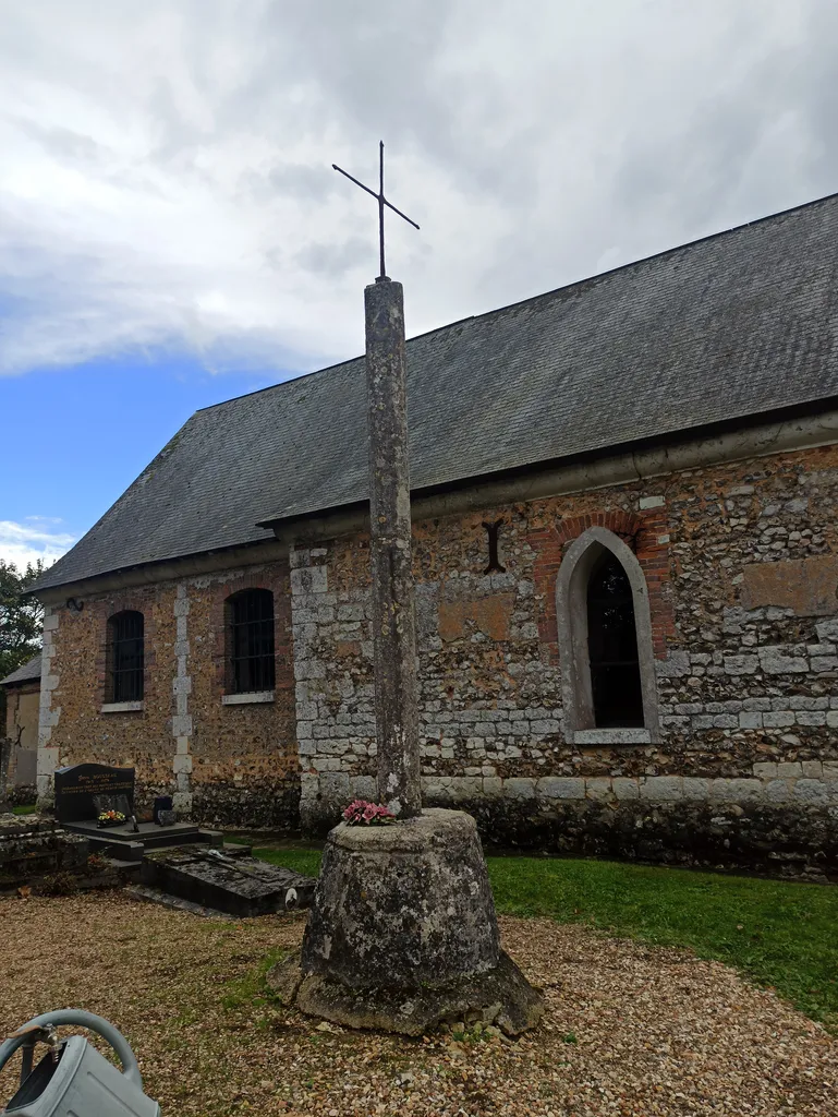 Calvaire de l'Église Saint-Maclou à Amfreville-sous-les-Monts