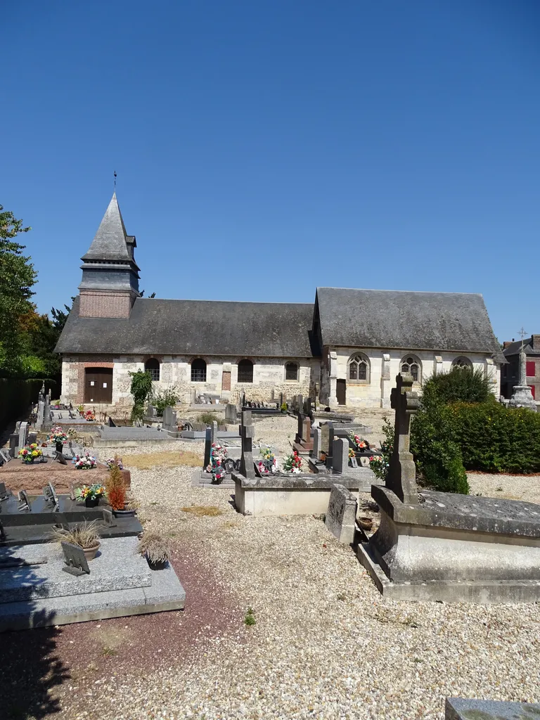 Église Sainte-Croix à Sainte-Croix-sur-Aizier