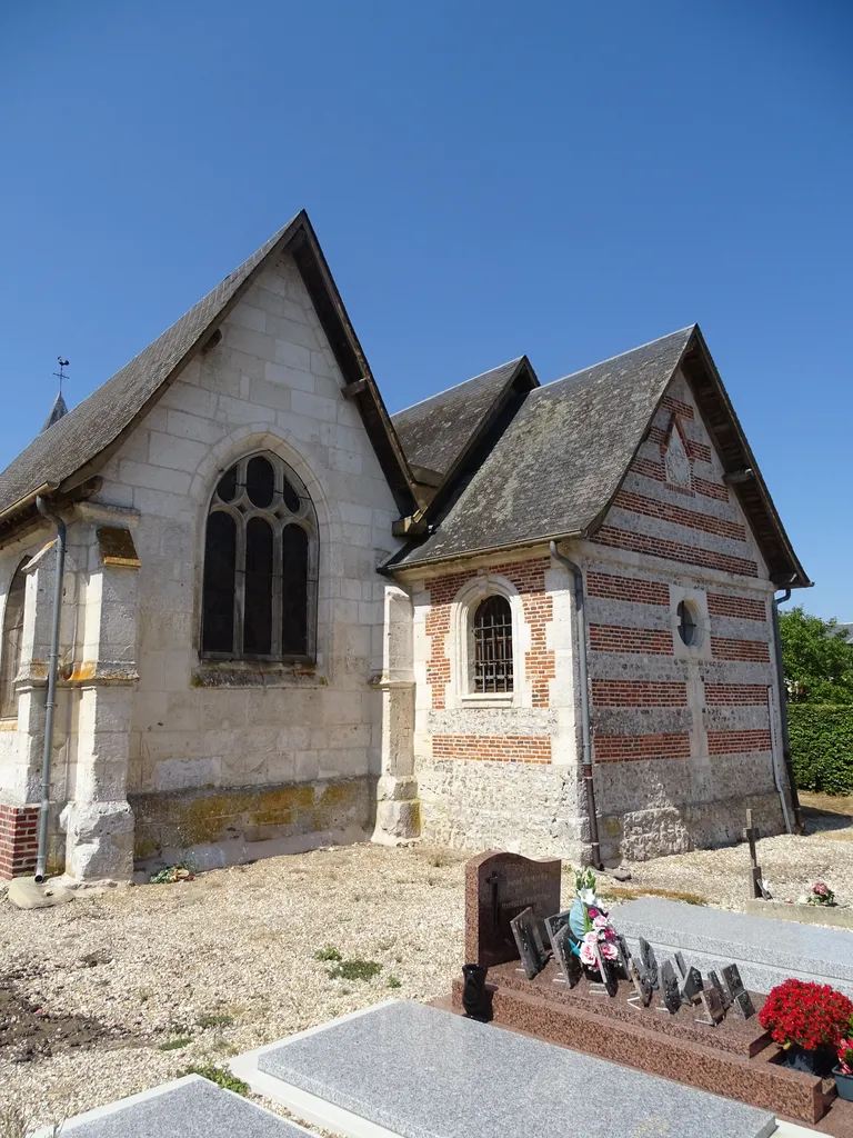 Église Sainte-Croix à Sainte-Croix-sur-Aizier
