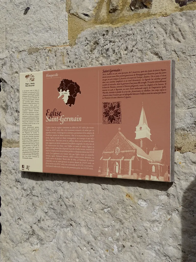 Église Saint-Germain à Heuqueville