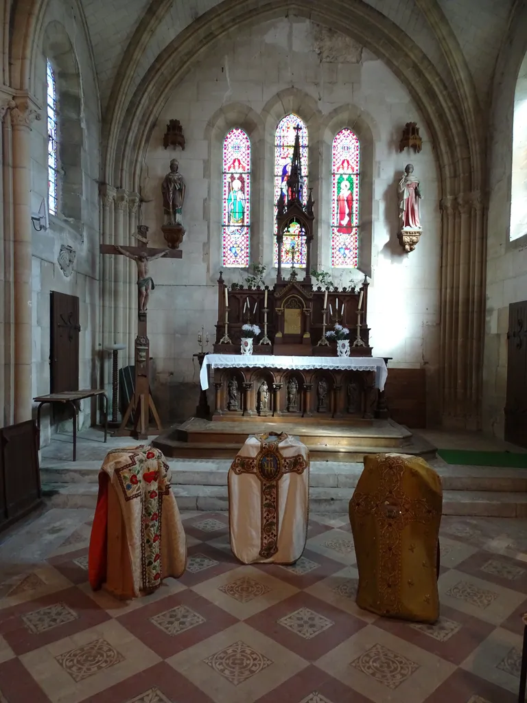 Église Saint-Germain à Heuqueville