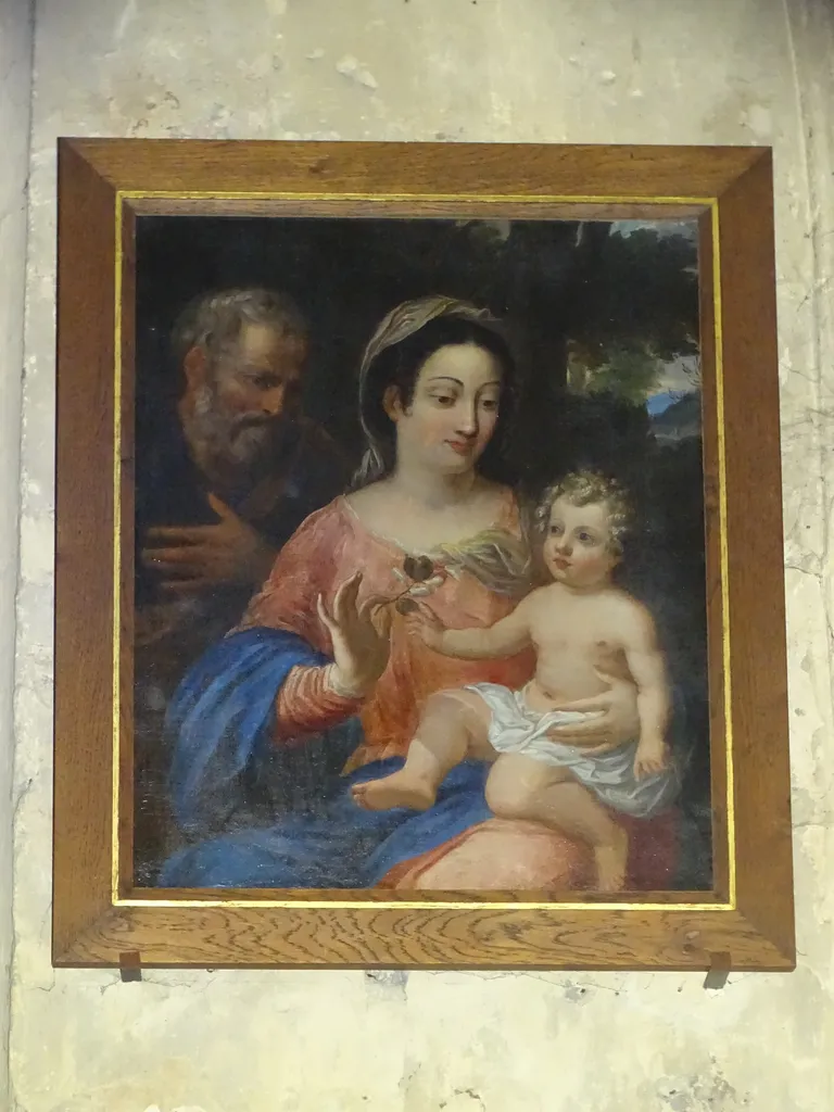 Tableau : Vierge à l'Enfant de l'église Notre-Dame-des-Arts de Pont-de-l'Arche