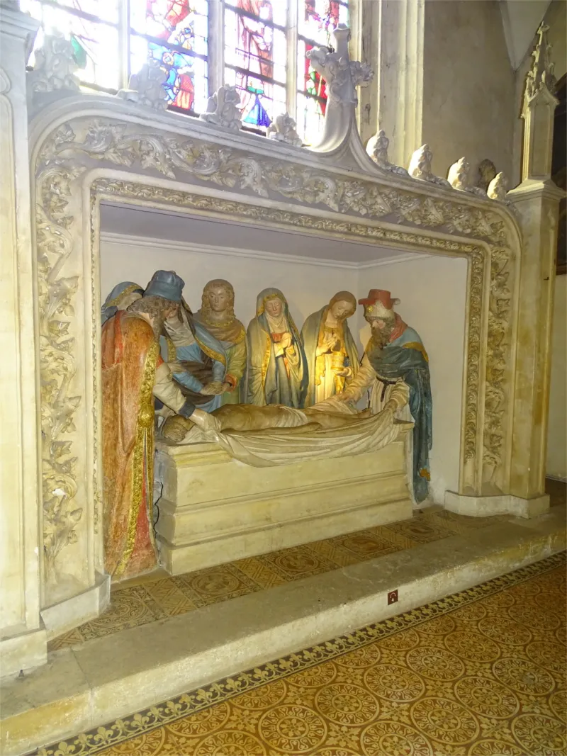 Saint-Sépulcre dans l'église de la Madeleine de Verneuil-sur-Avre