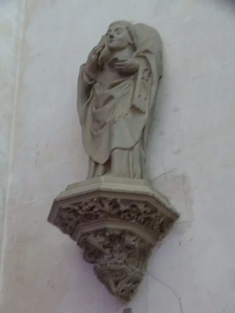 Statue : Saint-Clair dans l'Église de La Couture-Boussey
