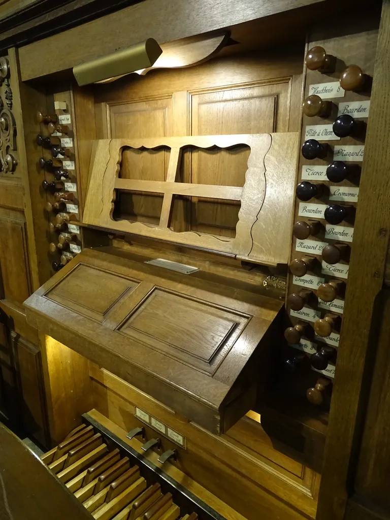 Partie instrumentale de l'orgue de la Collégiale Notre-Dame de Vernon