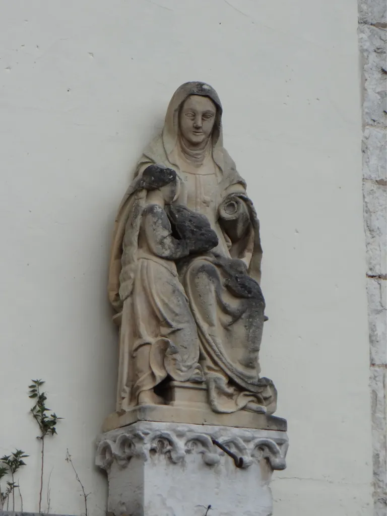 Education de la Vierge dans l'Église Saint-Denis de Lyons-la-Forêt